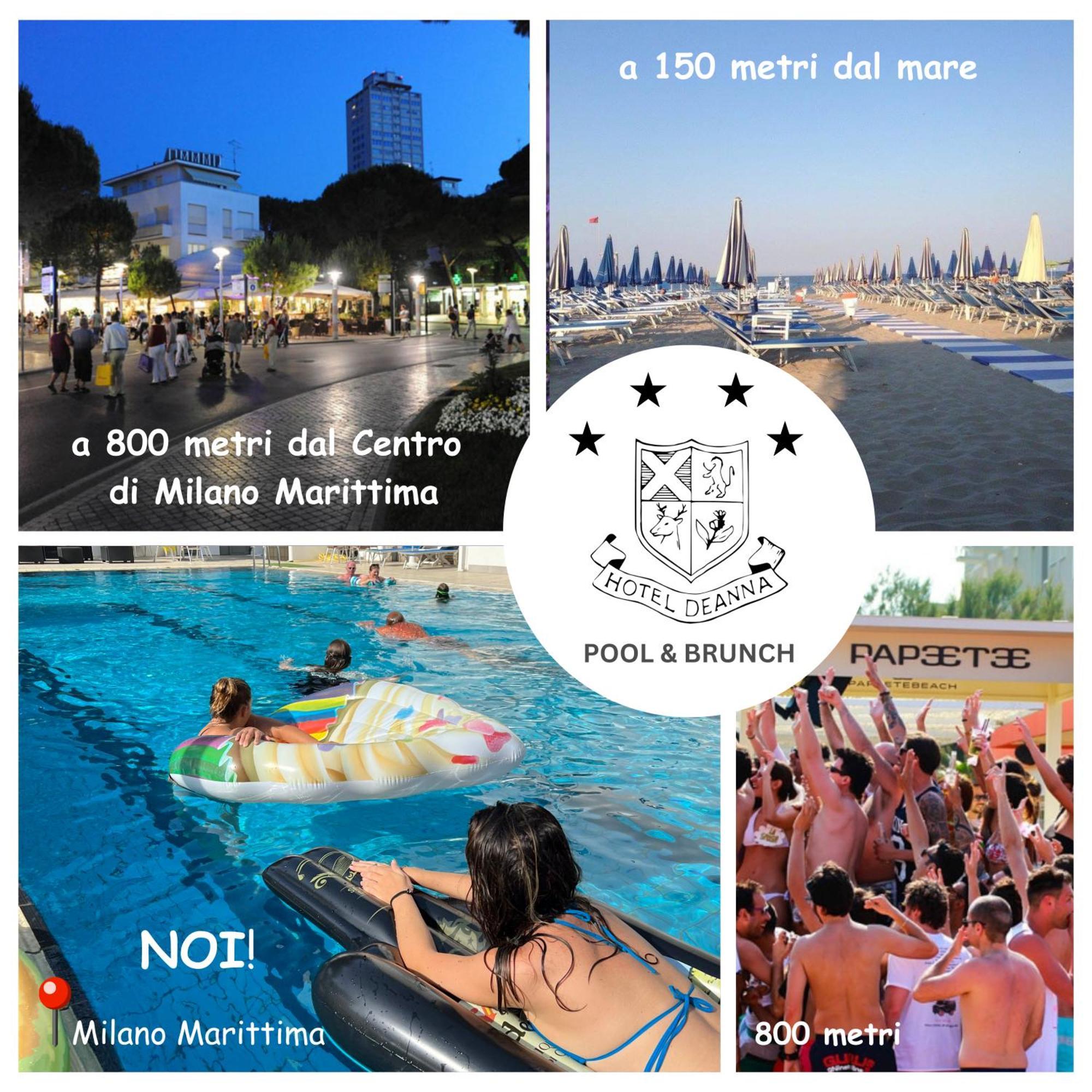 G&D Hotel Deanna Pool&Brunch Milano Marittima Exterior photo